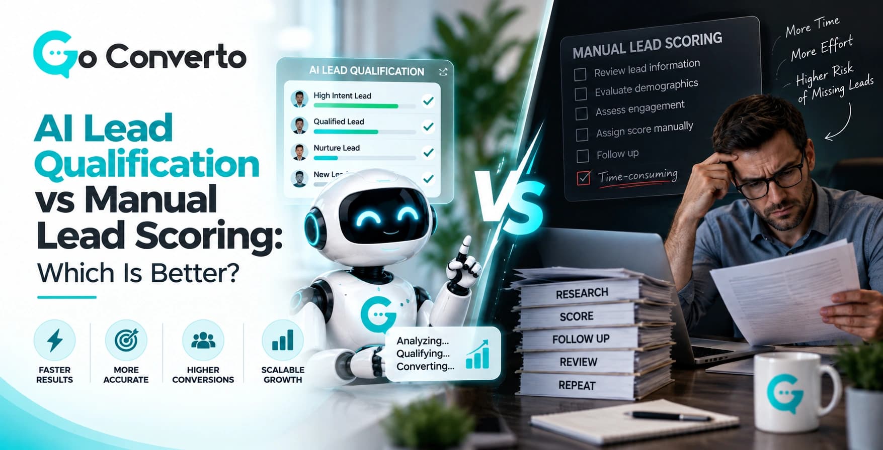AI Lead Qualification vs Manual Lead Scoring Which Is Better