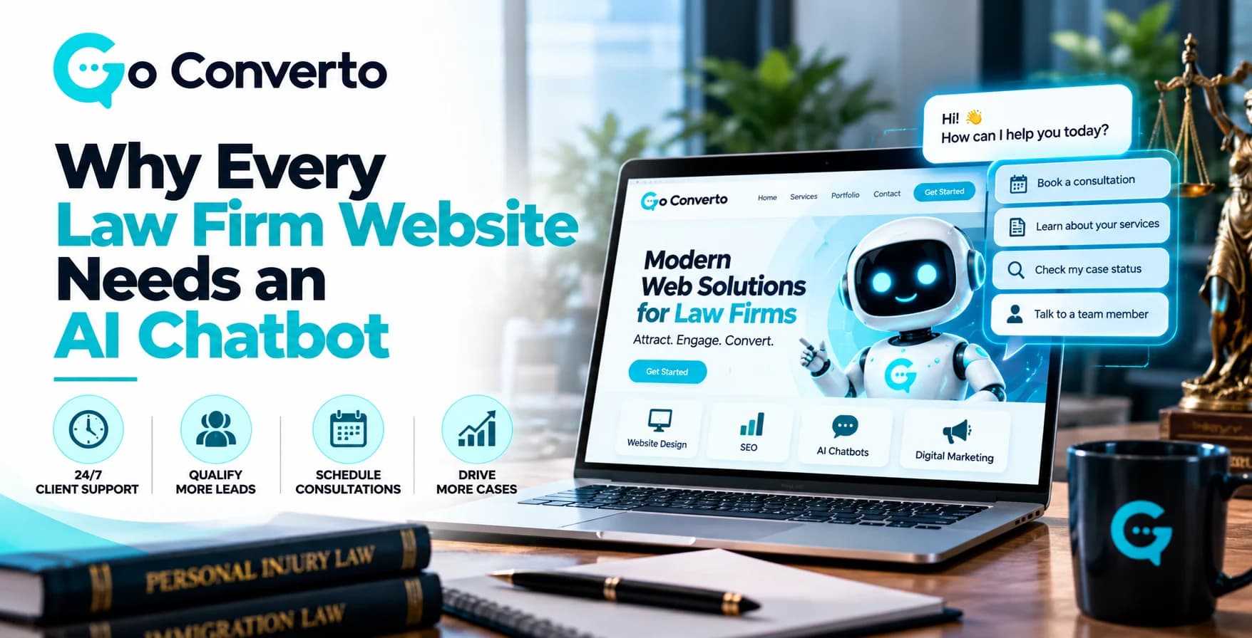 Why Every Law Firm Website Needs an AI Chatbot